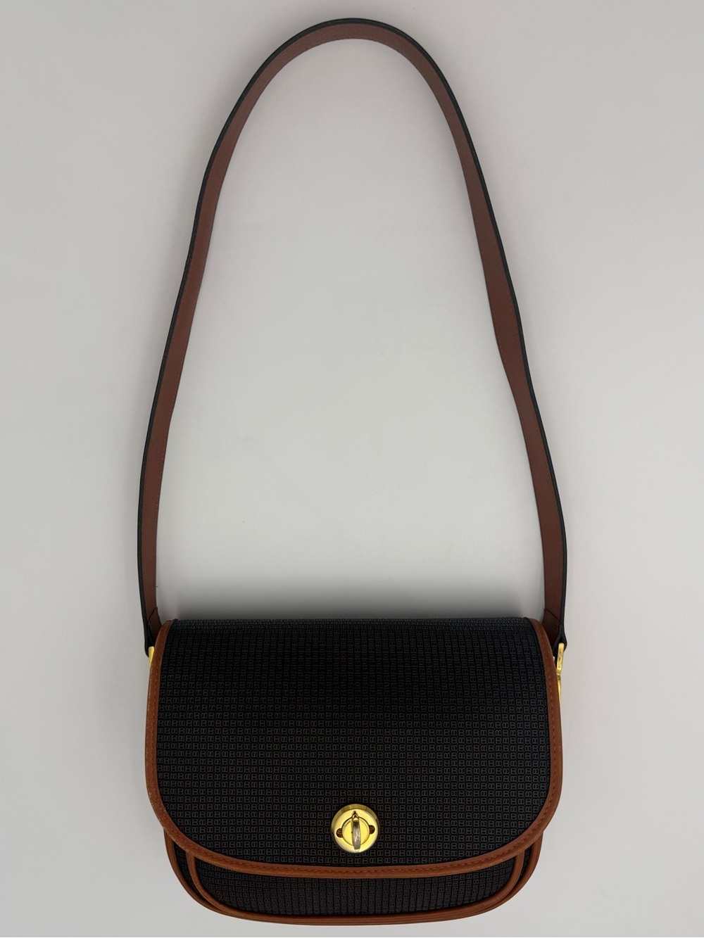 🇨🇭BALLY of SWITZERLAND 1851 • Saddle 23 Shoulder Bag in Monogram • Made in ITALY - Picture 4 of 16